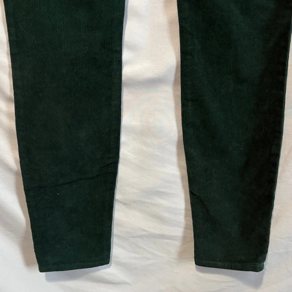 J. Crew Dark Green Skinny Corduroy Jeans - Picture 8 of 9